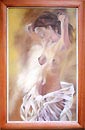 Jeune fille  sa toilette